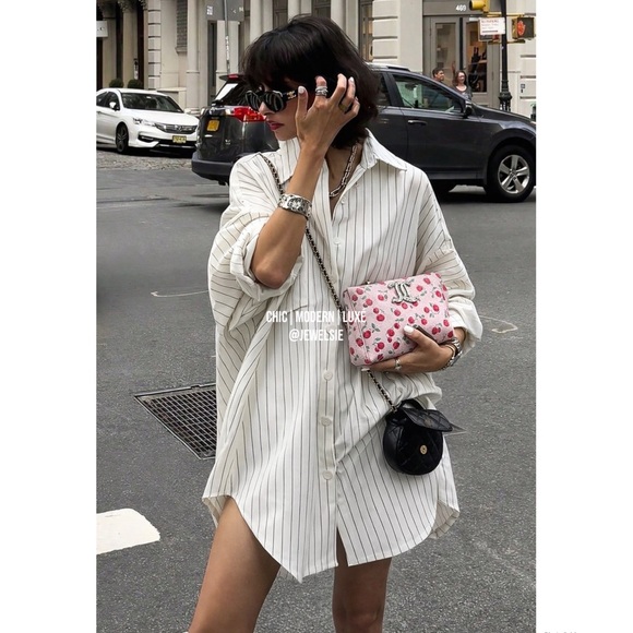 New Juicy Couture Pink Red Cherry Clutch Cosmetic Bag Cute Storage Coquette - Picture 4 of 17